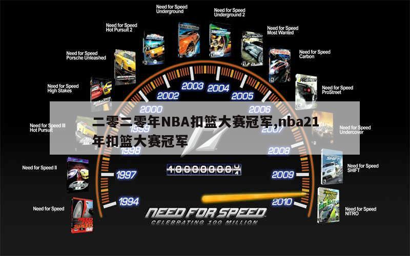 二零二零年NBA扣篮大赛冠军,nba21年扣篮大赛冠军