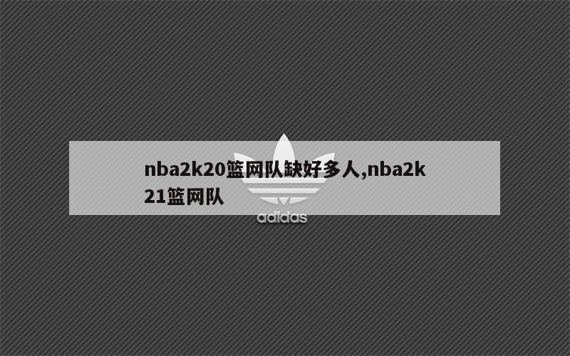 nba2k20篮网队缺好多人,nba2k21篮网队