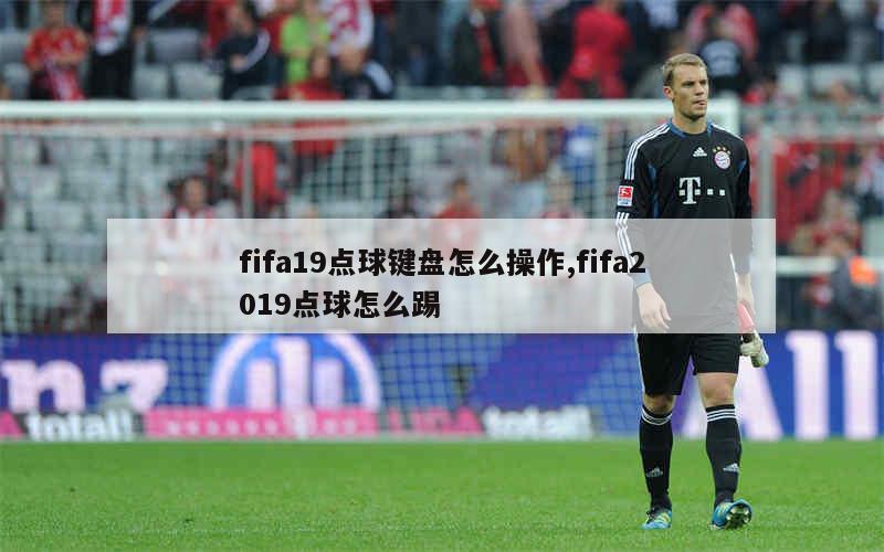 fifa19点球键盘怎么操作,fifa2019点球怎么踢