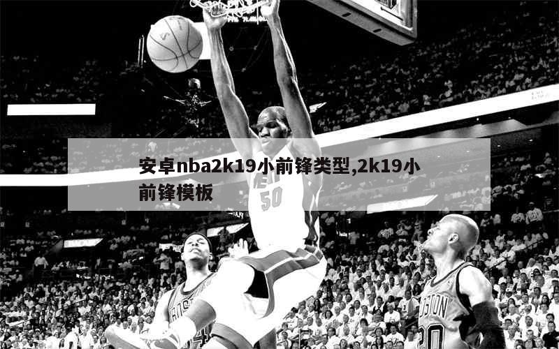 安卓nba2k19小前锋类型,2k19小前锋模板