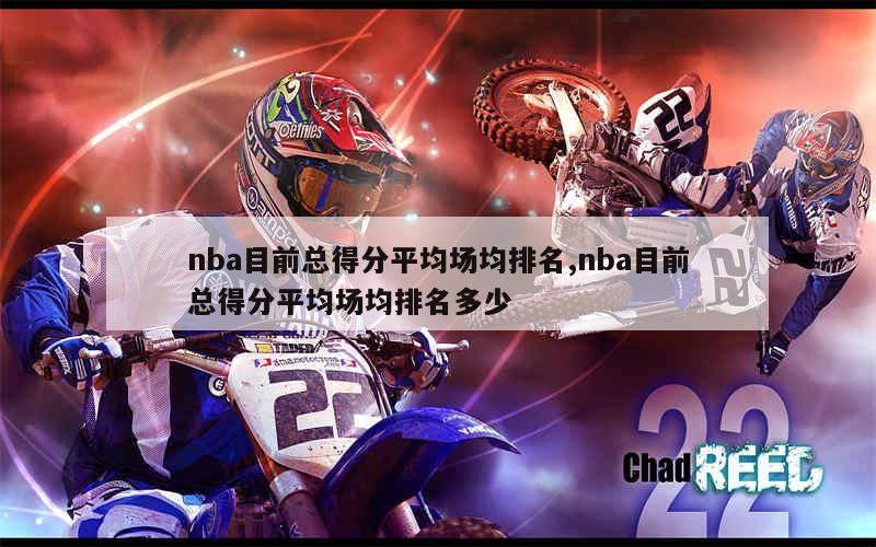 nba目前总得分平均场均排名,nba目前总得分平均场均排名多少