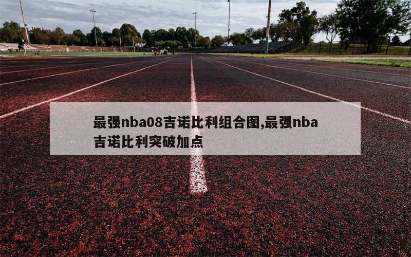 最强nba08吉诺比利组合图,最强nba吉诺比利突破加点