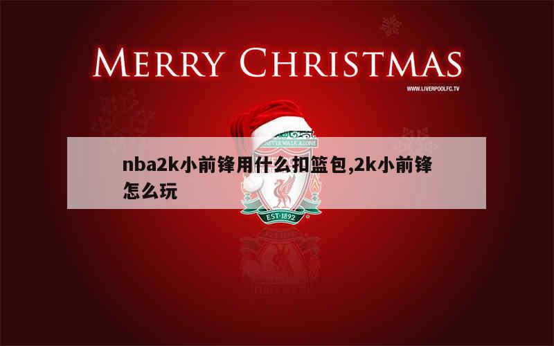 nba2k小前锋用什么扣篮包,2k小前锋怎么玩