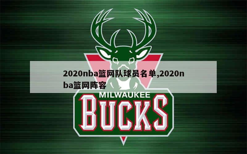 2020nba篮网队球员名单,2020nba篮网阵容