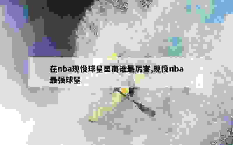 在nba现役球星里面谁最厉害,现役nba最强球星