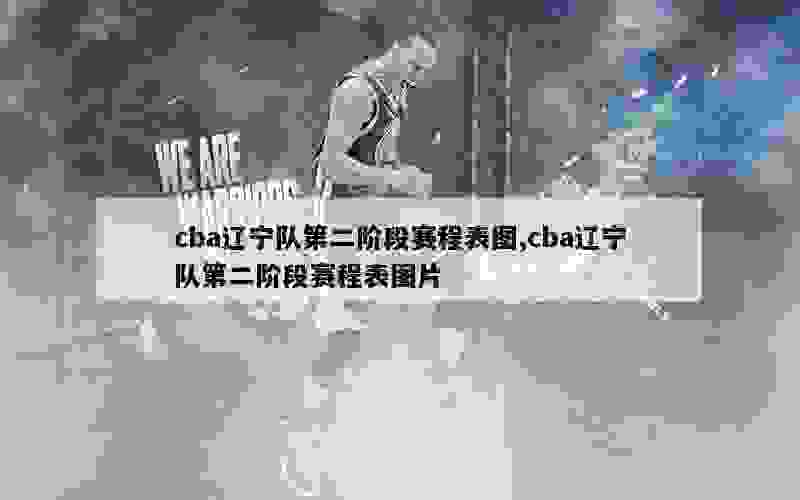 cba辽宁队第二阶段赛程表图,cba辽宁队第二阶段赛程表图片