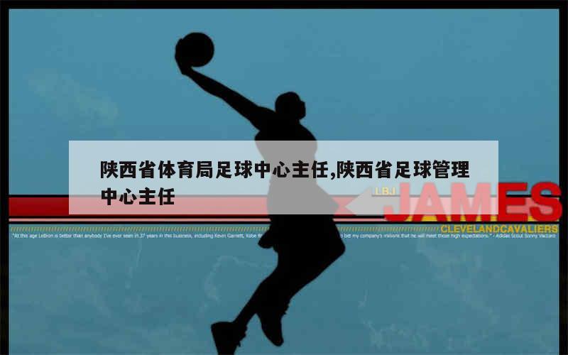 陕西省体育局足球中心主任,陕西省足球管理中心主任