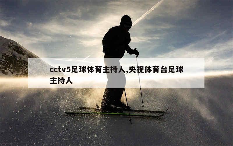 cctv5足球体育主持人,央视体育台足球主持人